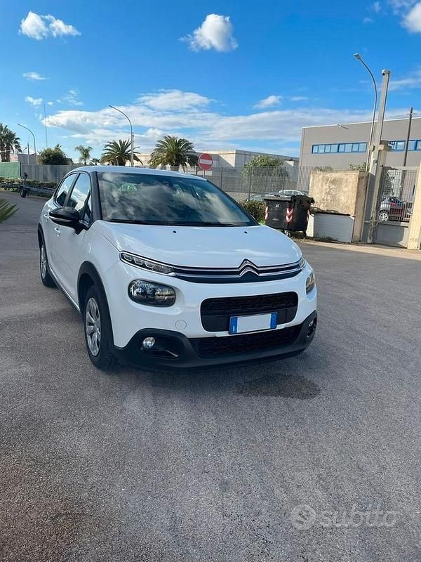 Usata Citroën C3 2019 Bianco Utilitaria