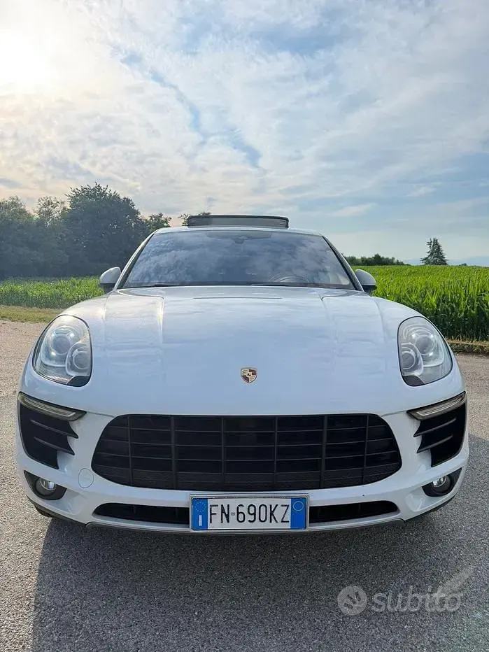 Usata Porsche Macan 250 CV (183 kW) 2016 Bianco SUV