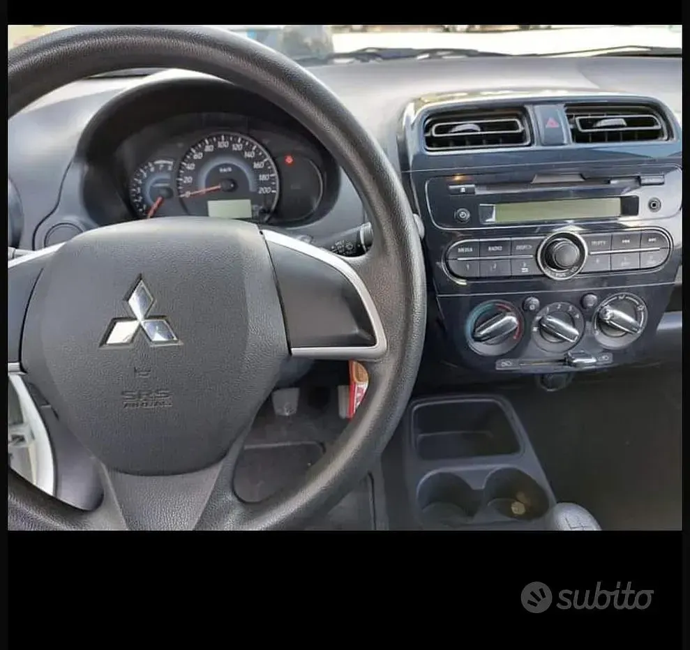 Usata Mitsubishi Space Star 82 CV (60 kW) 2016 Bianco Utilitaria