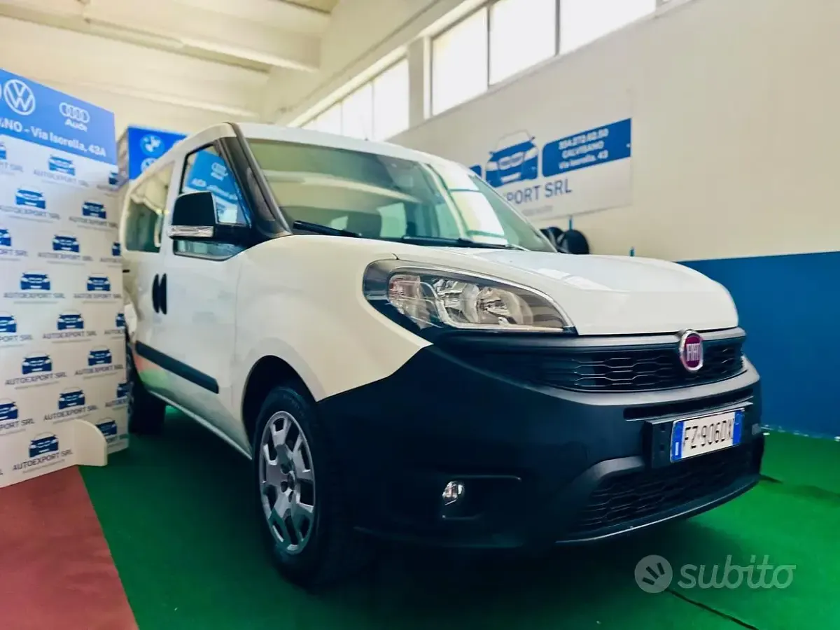 Usata Fiat Doblò Easy 95 CV (69 kW) 2019 Bianco Monovolume