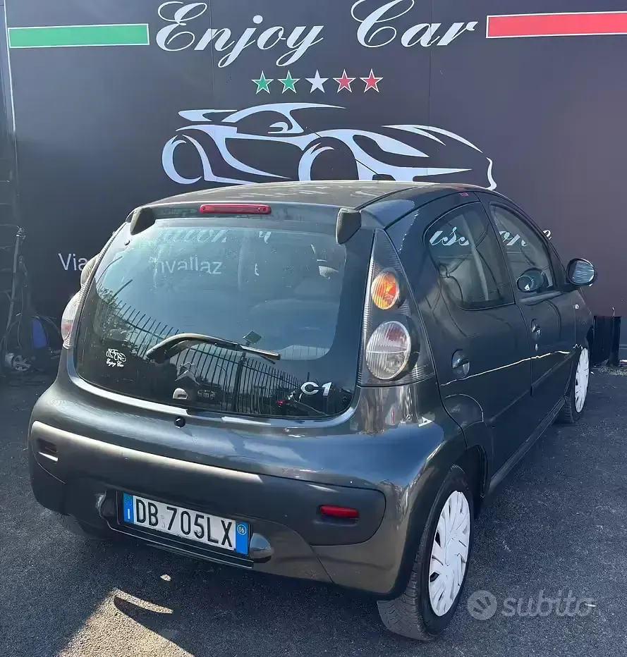 Gebraucht Citroën C1 54 PS (39 kW) 2008 Schwarz Kleinwagen