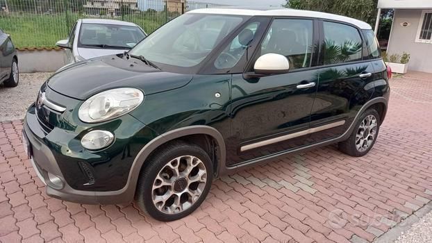 Usata Fiat 500L Trekking 95 CV (69 kW) 2017 Verde Monovolume