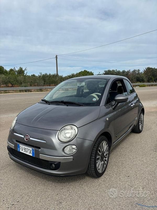Usata Fiat 500 Lounge 69 CV (50 kW) 2015 Grigio Berlina