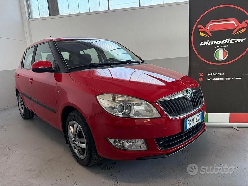 Usata Skoda Fabia Active 75 CV (55 kW) 2011 Rosso Berlina
