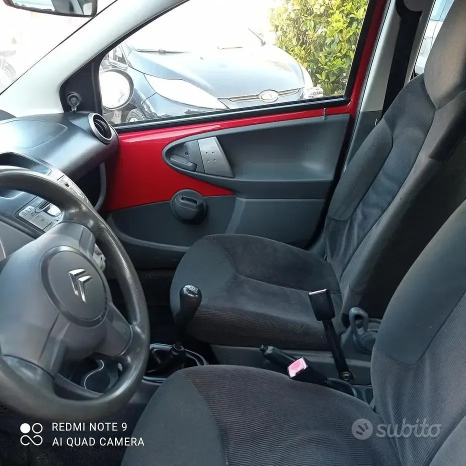 Usata Citroën C1 55 CV (40 kW) 2008 Rosso Utilitaria