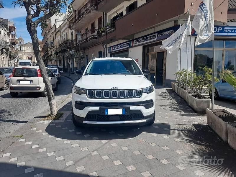 Usata Jeep Compass Limited 190 CV (139 kW) 2022 Nessuno(met.) SUV
