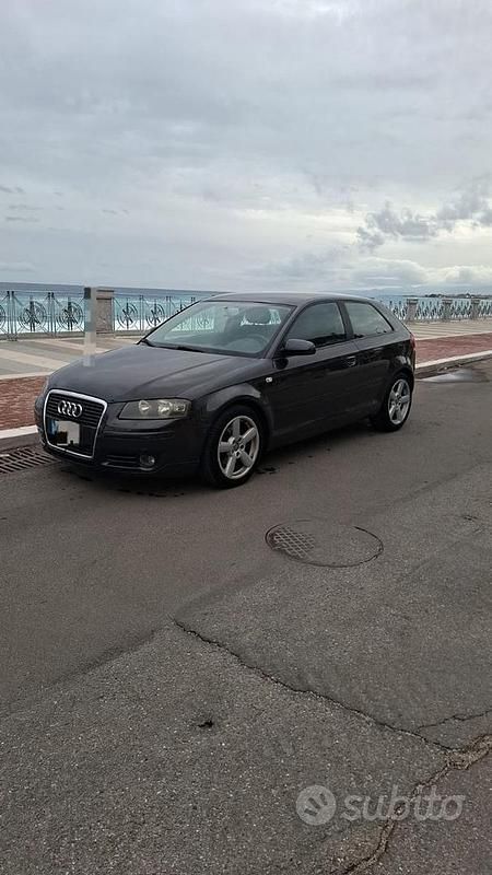 Usata Audi A3 125 CV (91 kW) 2007 Nero Utilitaria