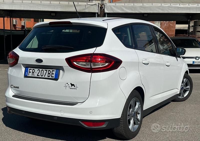 Usata Ford C-MAX Titanium 120 CV (88 kW) 2018 Bianco Monovolume