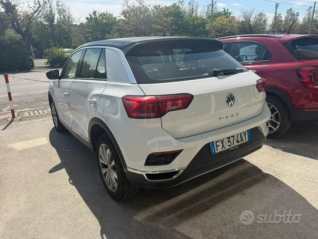 Usata VW T-Roc Style 116 CV (85 kW) 2019 Bianco SUV