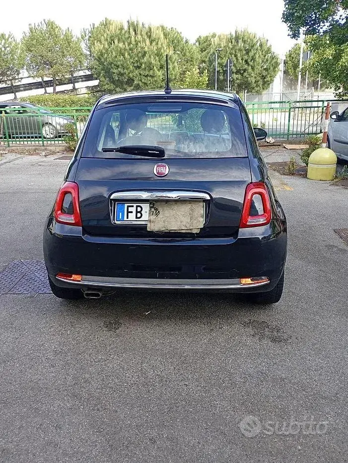 Usata Fiat 500 69 CV (50 kW) 2015 Nero Berlina