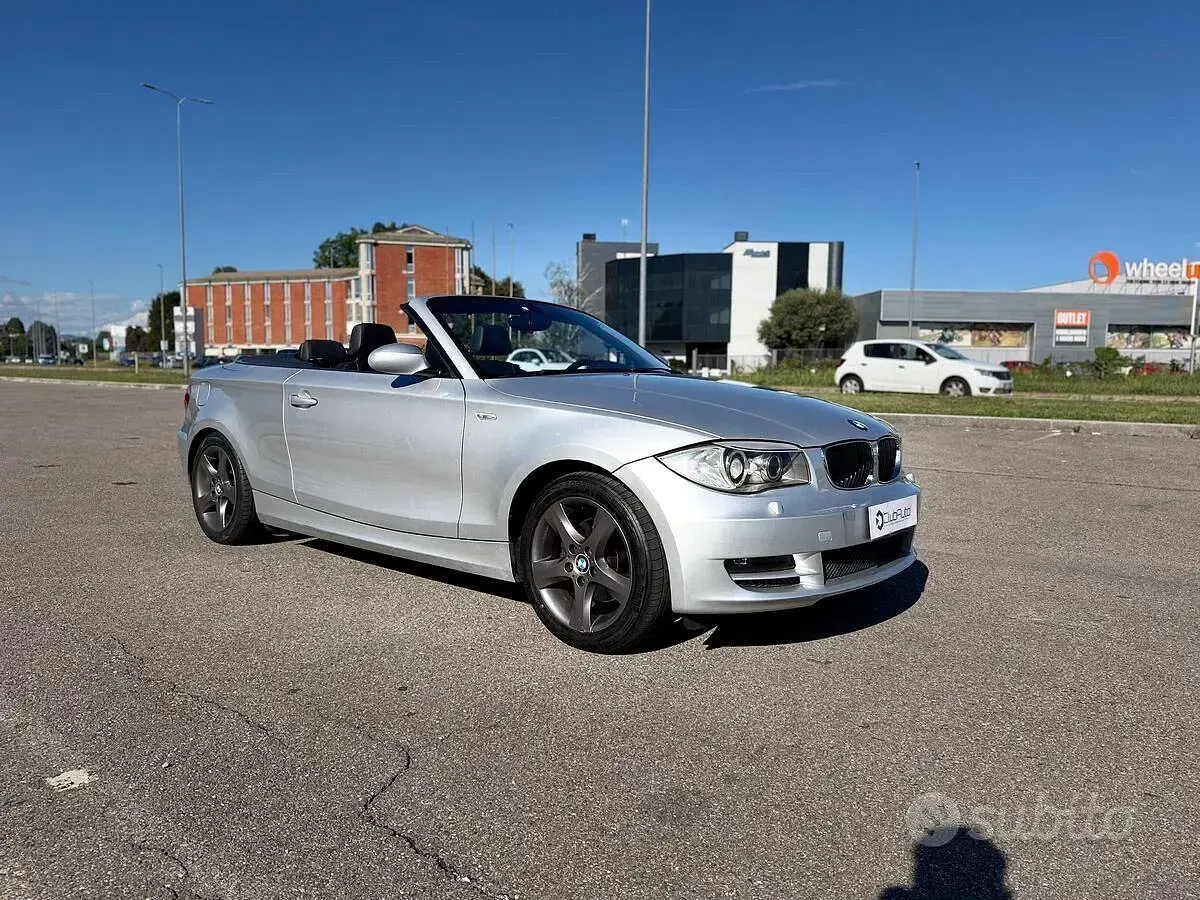 Usata BMW 120 Cabriolet Comfort Edition 170 CV (125 kW) 2008 Grigio Cabrio
