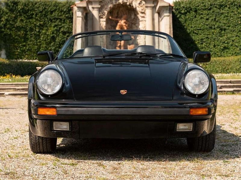 Usata Porsche 911 231 CV (169 kW) 1989 Zweischichtschwarz Cabrio