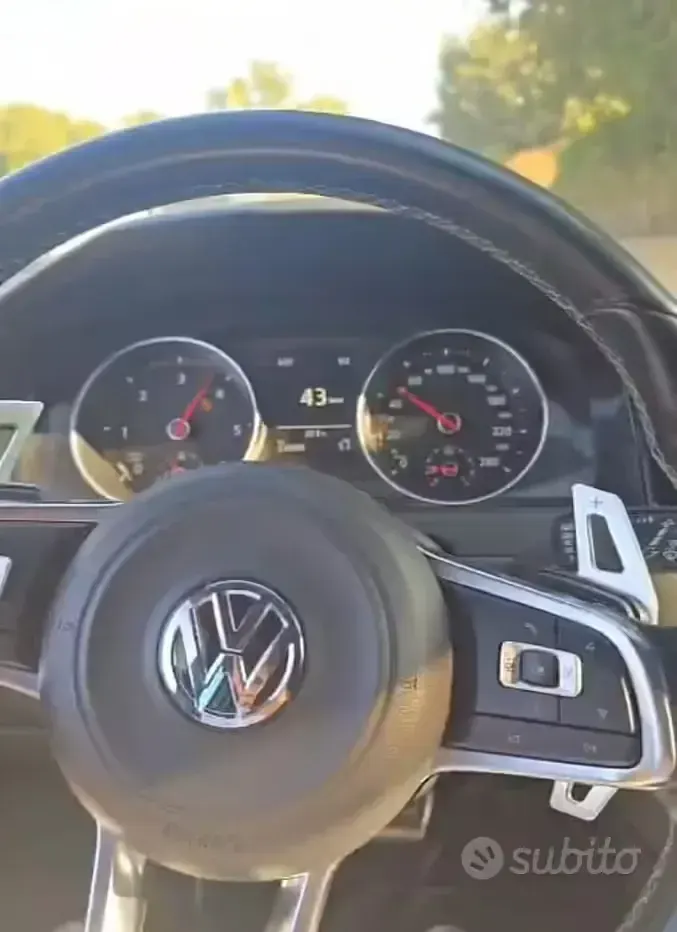 Usata VW Golf VII 184 CV (135 kW) 2015 Nero Berlina
