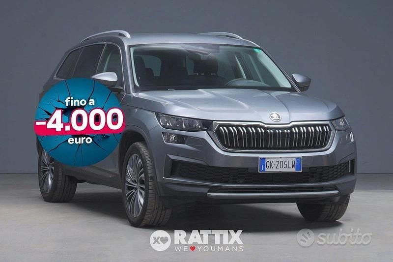 Usata Skoda Kodiaq Style 150 CV (110 kW) 2022 Grigio graphite SUV