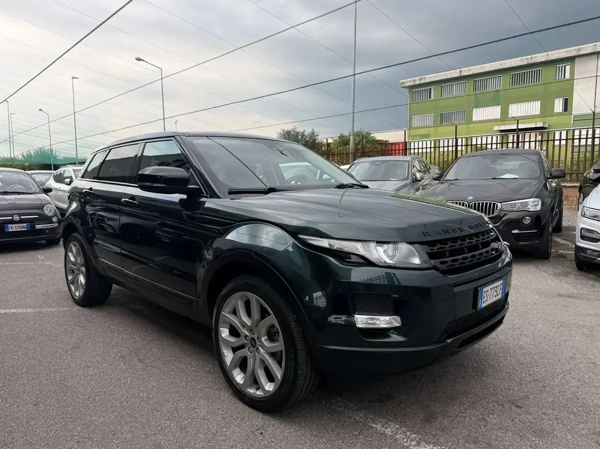 Usata Land Rover Range Rover evoque Dynamic 150 CV (110 kW) 2013 Verde SUV