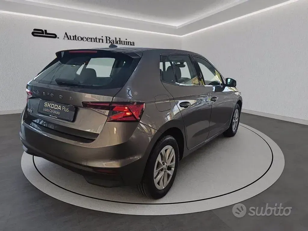 Usata Skoda Fabia Style 80 CV (58 kW) 2023 Grigio graphite metalizzato Utilitaria