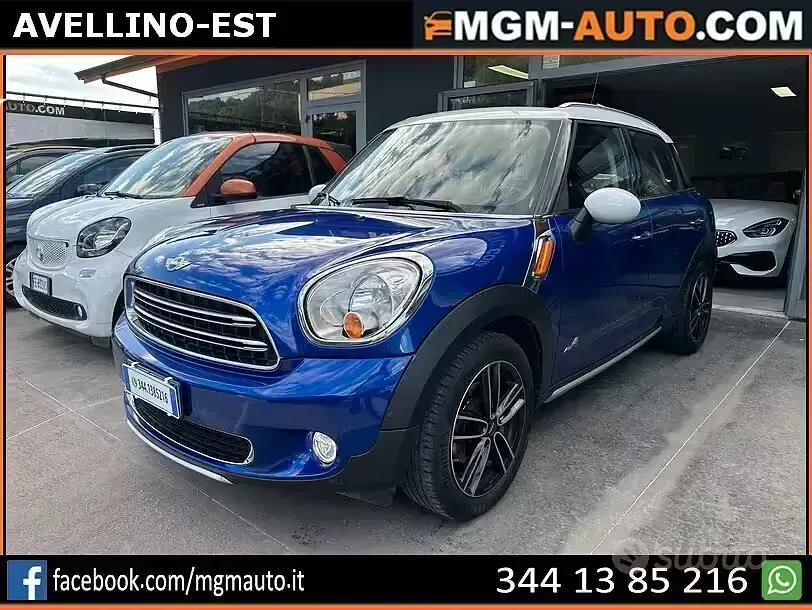 Usata Mini Cooper SD Countryman Business 111 CV (81 kW) 2016 Blu SUV