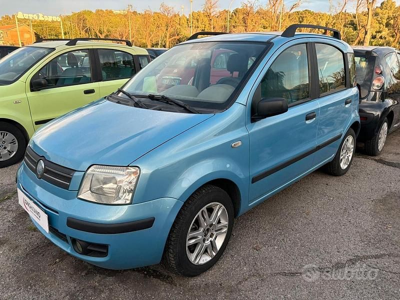 Usata Fiat Panda Dynamic 60 CV (44 kW) 2007 Blu Utilitaria
