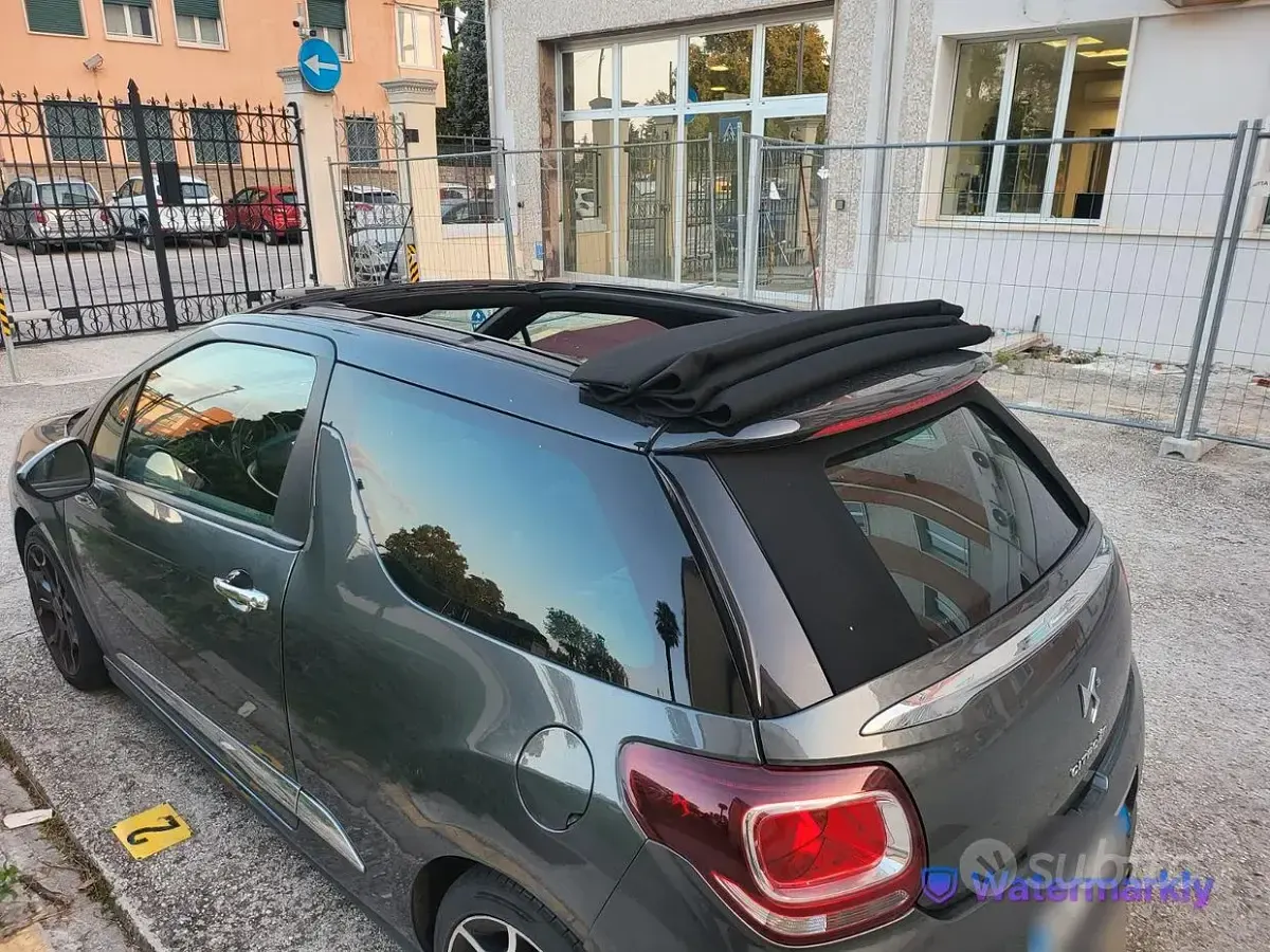 Usata DS Automobiles DS3 2013 Grigio Cabrio