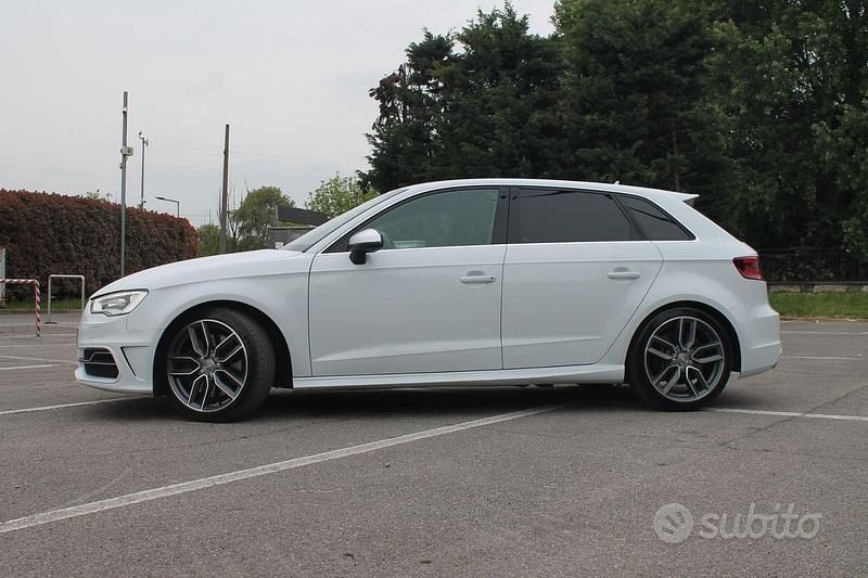 Usata Audi S3 Comfort 300 CV (220 kW) 2013 Bianco Berlina