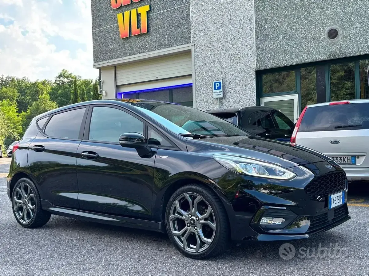 Usata Ford Fiesta ST-Line 86 CV (63 kW) 2019 Nero Utilitaria