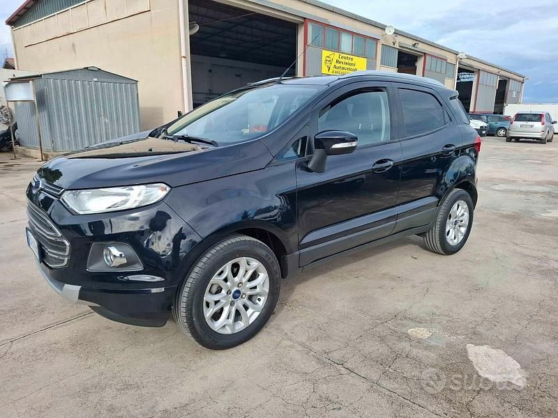 Usata Ford Ecosport Titanium 95 CV (69 kW) 2017 Nero SUV