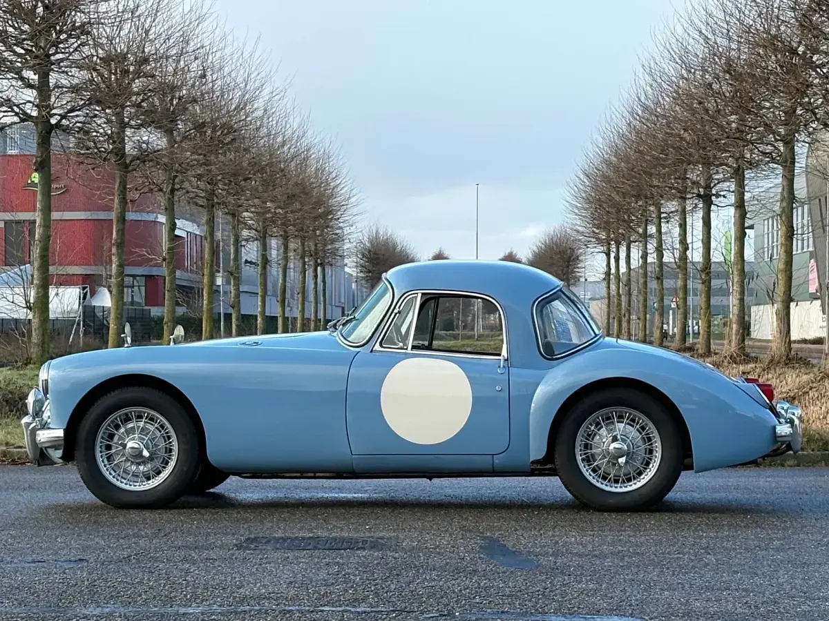 Usata MG MGA 72 CV (52 kW) 1958 Blu Coupé