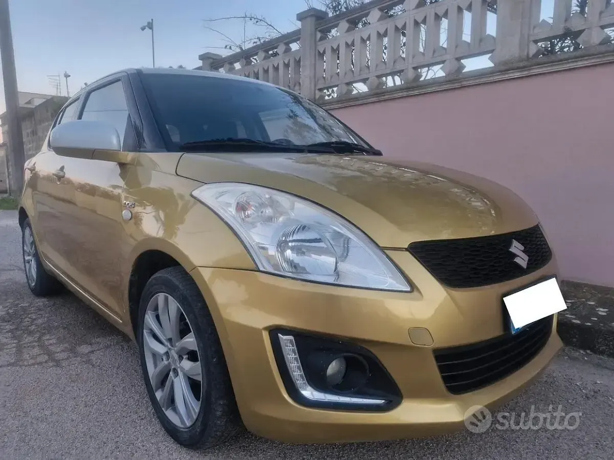 Usata Suzuki Swift Cool 75 CV (55 kW) 2016 Giallo Utilitaria