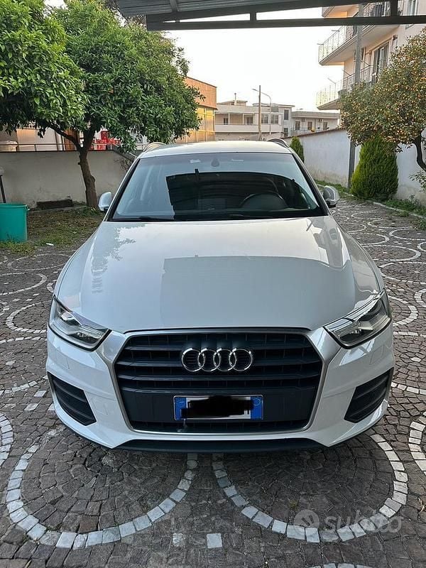 Usata Audi Q3 Ambiente 150 CV (110 kW) 2017 Bianco SUV