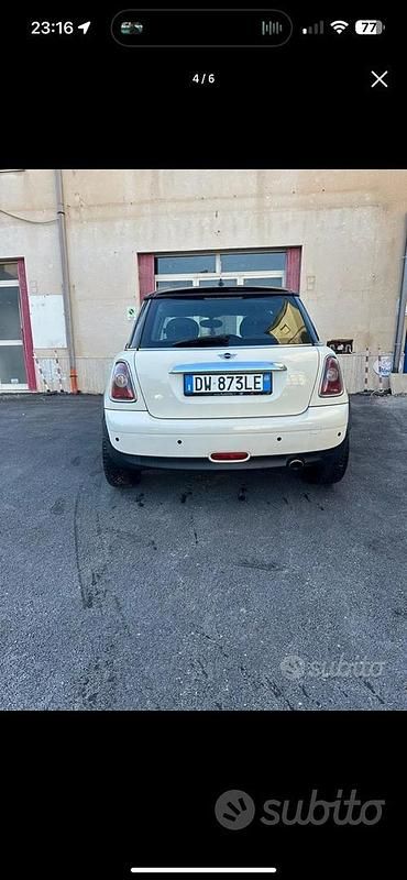 Usata Mini ONE 75 CV (55 kW) 2010 Bianco Utilitaria