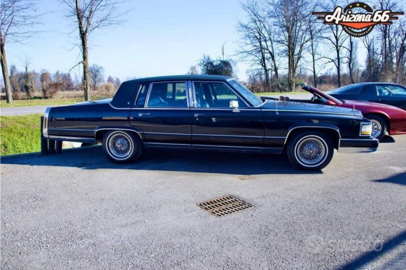 Usata Cadillac Fleetwood Brougham 1991 Nero Berlina