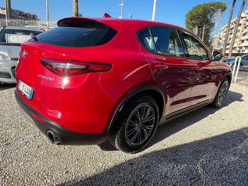 Usata Alfa Romeo Stelvio Executive 190 CV (139 kW) 2018 Rosso SUV