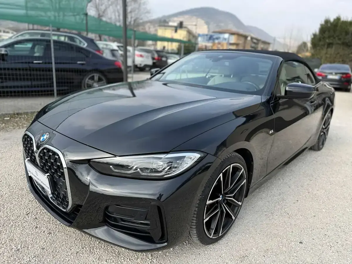 Usata BMW 430 Cabriolet M Sport 286 CV (210 kW) 2022 Nero Cabrio