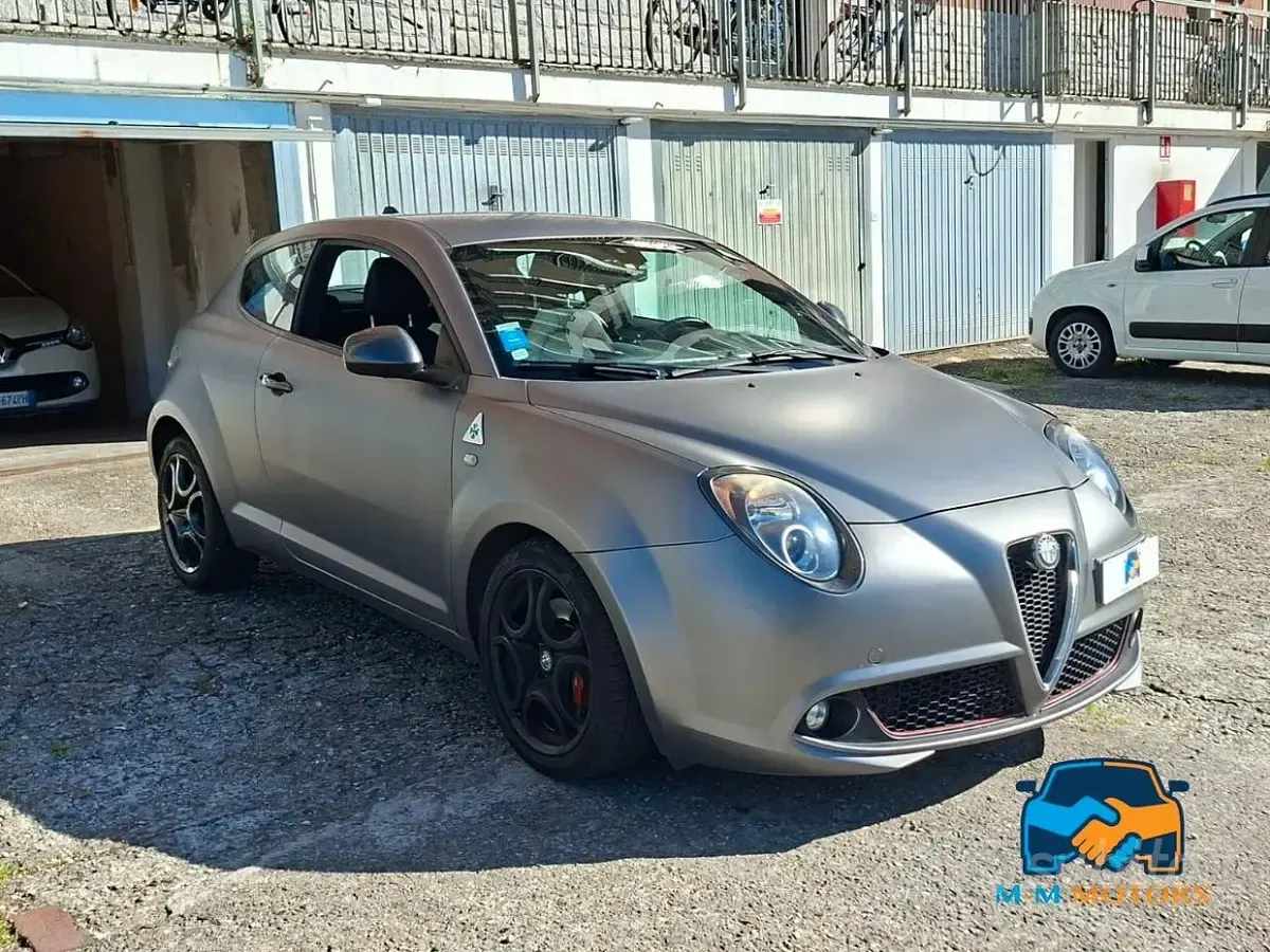 Usata Alfa Romeo MiTo Quadrifoglio Verde 170 CV (125 kW) 2014 Grigio Utilitaria