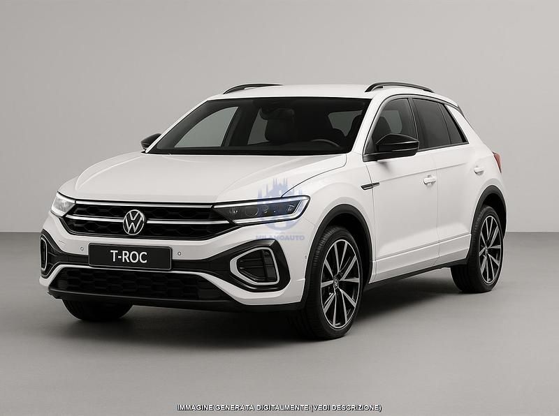 Usata VW T-Roc R-line 150 CV (110 kW) 2025 Bianco SUV