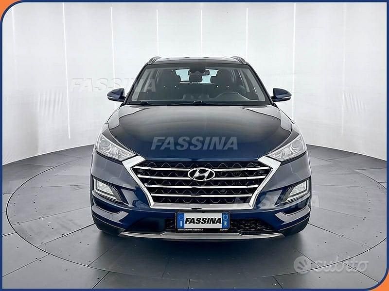 Usata Hyundai Tucson XPrime 136 CV (100 kW) 2019 Blu SUV