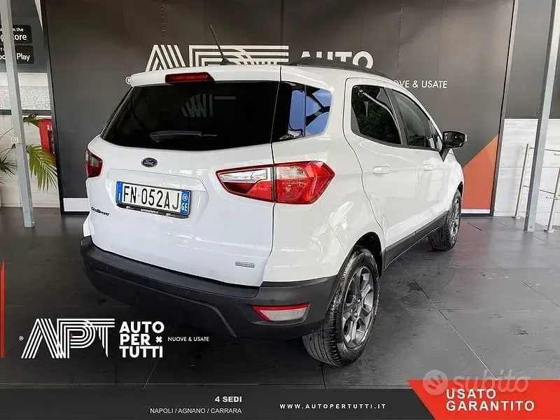 Usata Ford Ecosport S 125 CV (91 kW) 2018 Bianco SUV