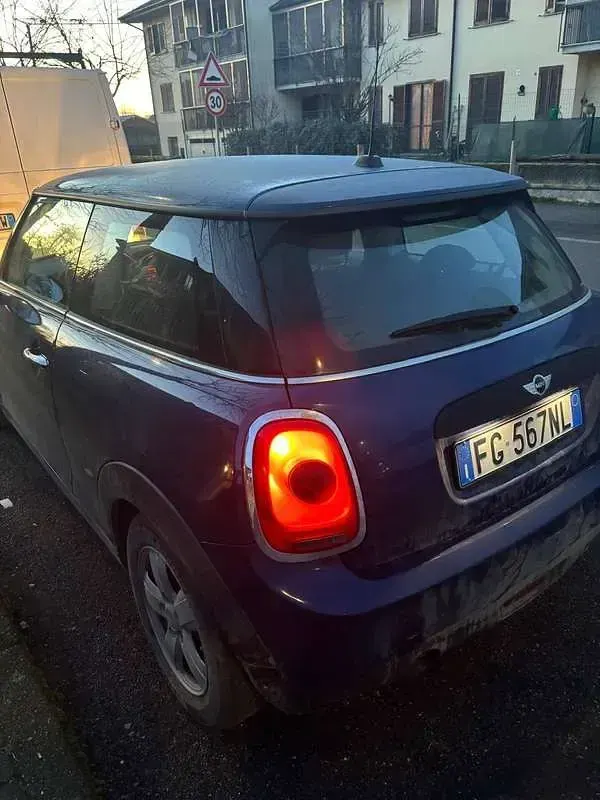 Usata Mini One D 95 CV (69 kW) 2014 Blu/azzurro Utilitaria