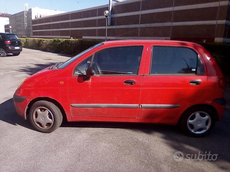 Usata Chevrolet Matiz 2002 Rosso Utilitaria