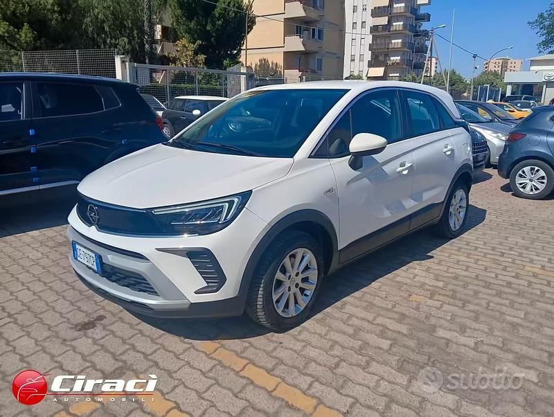 Usata Opel Crossland X Elegance 110 CV (80 kW) 2021 Bianco SUV