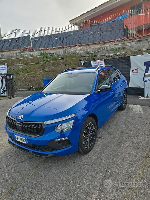 Usata Skoda Kamiq 95 CV (69 kW) 2024 Blu SUV