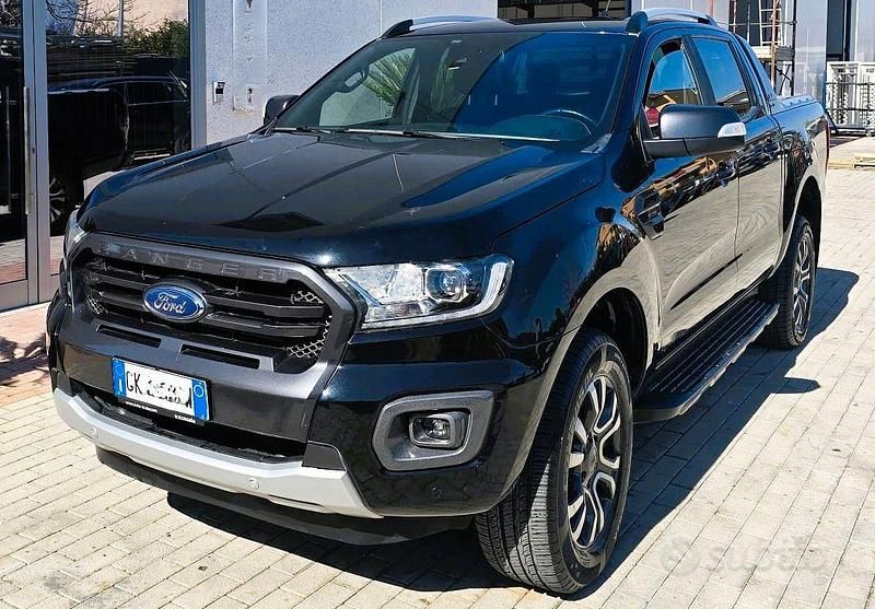 Usata Ford Ranger Wildtrack 254 CV (186 kW) 2022 Nero Pick-up
