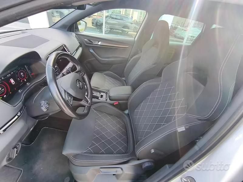 Usata Skoda Karoq SportLine 150 CV (110 kW) 2019 Bianco SUV
