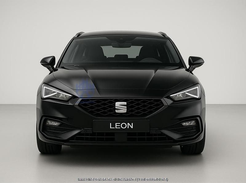 Usata Seat Leon FR 150 CV (110 kW) 2025 Nero Utilitaria