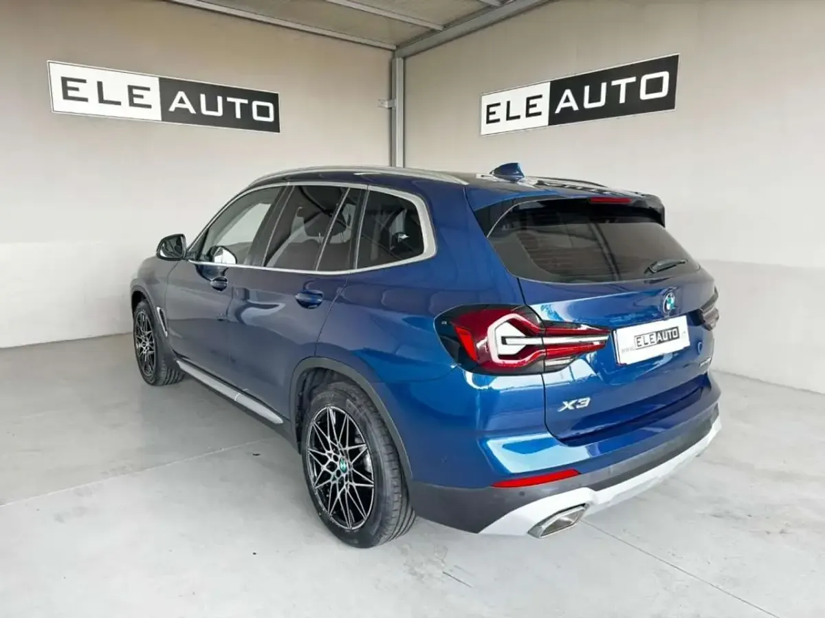 Usata BMW X3 190 CV (139 kW) 2022 Blu SUV