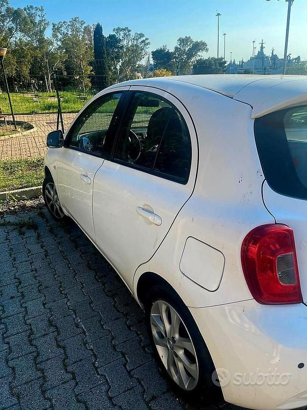 Usata Nissan Micra 2017 Bianco Utilitaria