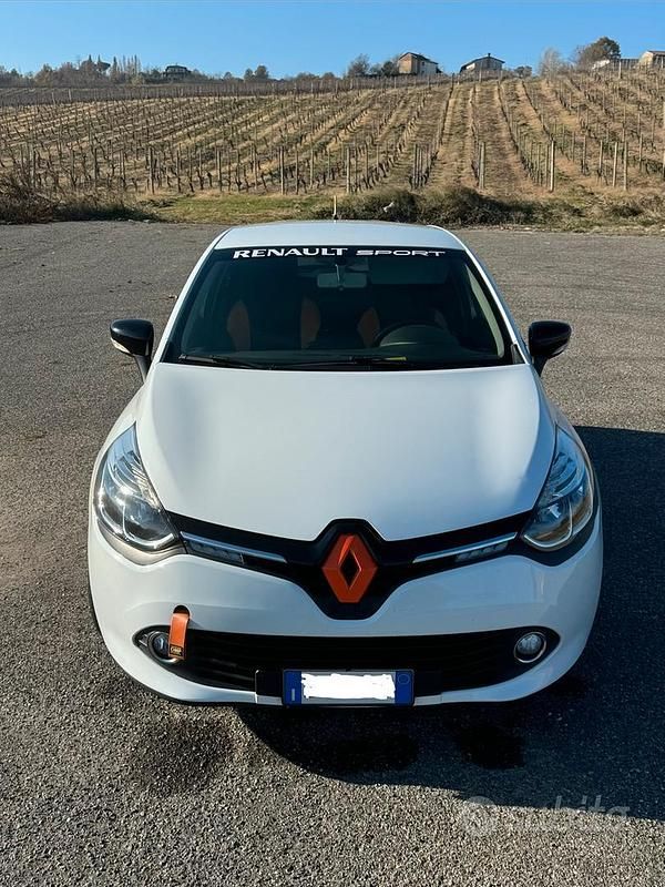 Usata Renault Clio IV 75 CV (55 kW) 2013 Bianco Berlina