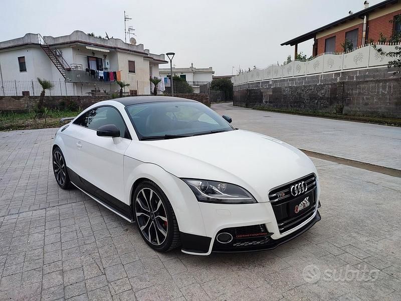 Usata Audi TT S-Line 211 CV (155 kW) 2011 Bianco Coupé