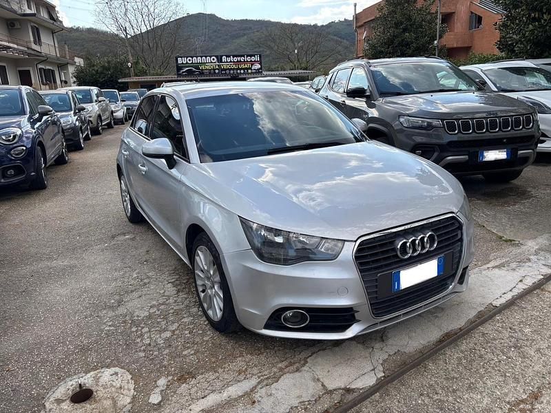 Usata Audi A1 Ambition 122 CV (89 kW) 2013 Argento Berlina