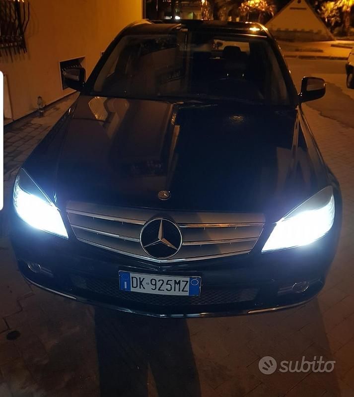 Usata Mercedes C220 2007 Nero Berlina